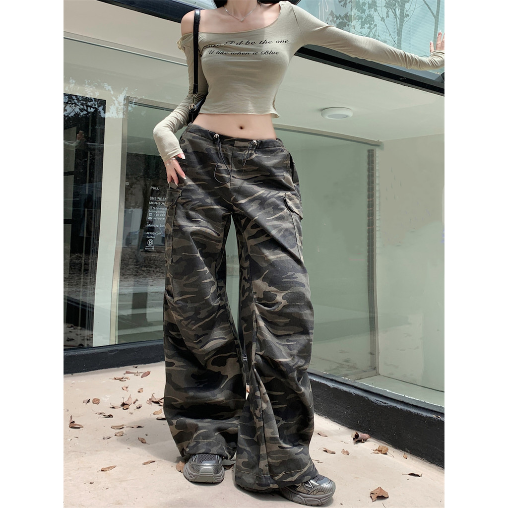 Quần Jean Nữ Y2K Baggy Cao Cấp, Phù Hợp Thời Trang Thu Đông