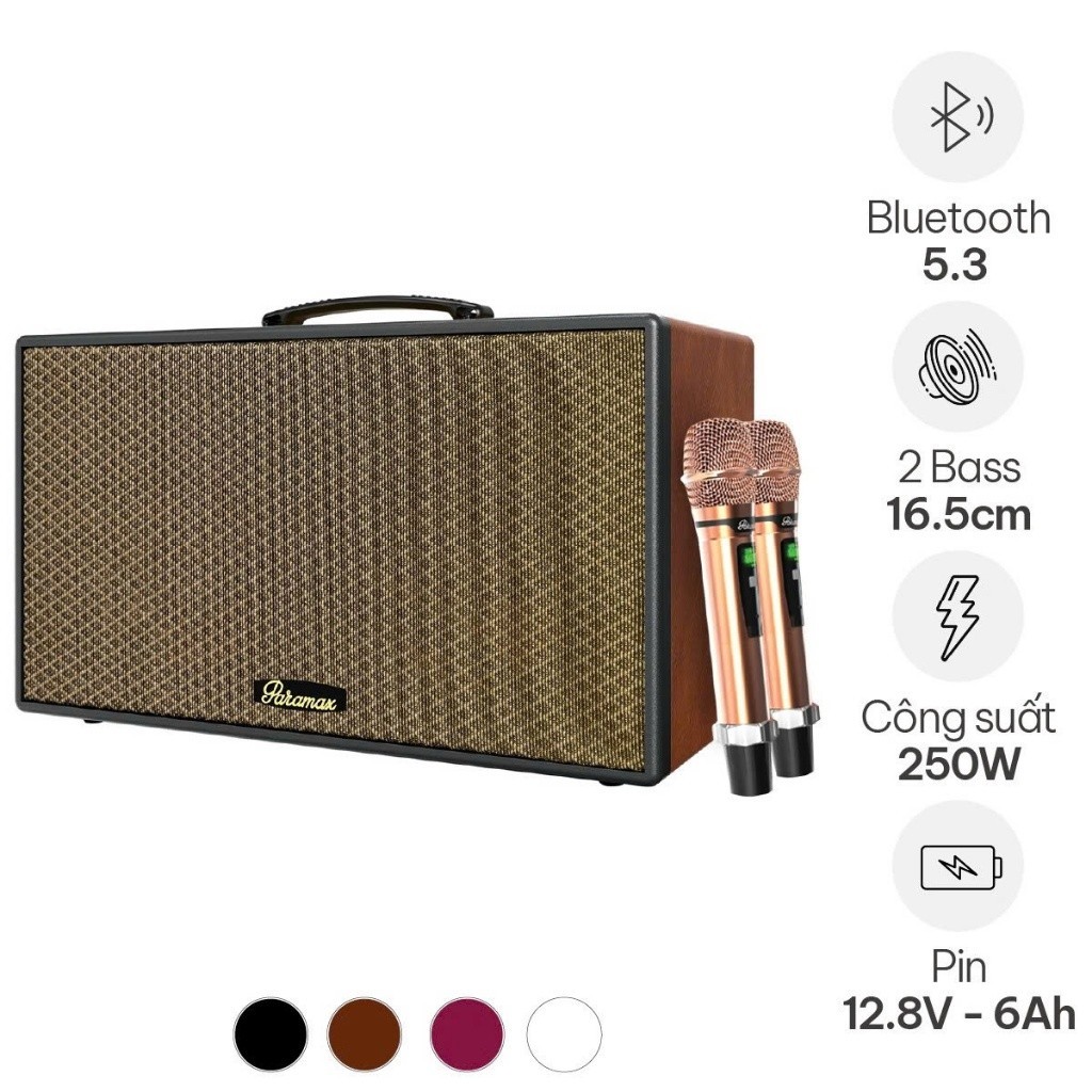 Loa Karaoke Xách Tay Cao Cấp Paramax Aura - Hàng Chính Hãng Paramax, Bảo Hành 12 Tháng Trên ToànQuốc