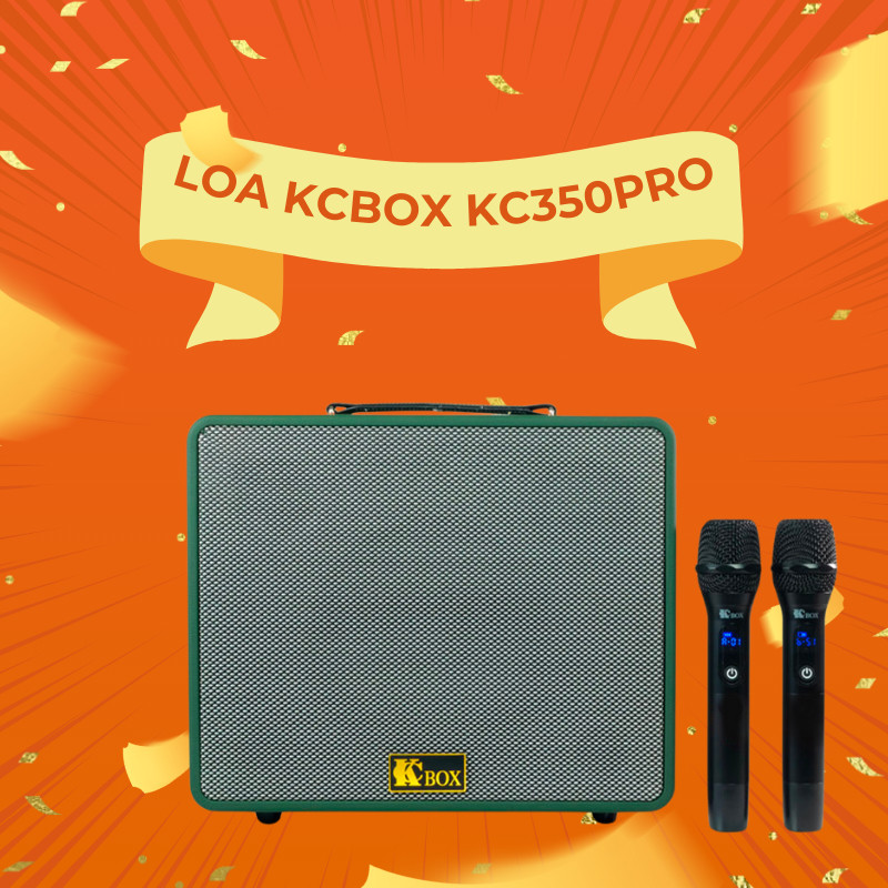 [Loa Kcbox Kc350 Pro] Loa Karaoke Di Động Hay Nhất 2025 Giá Tốt Mới 100% Chính Hãng Bảo Hành 12 Thán