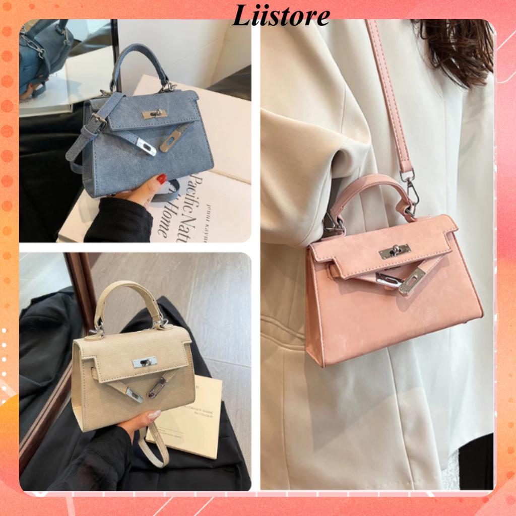 Túi xách nữ thời trang túi đeo chéo đeo vai da cao cấp đi chơi đi làm sang chảnh Liistore LK225