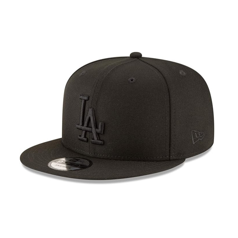 MLB Black on Black Los Angeles Dodgers 59FIFTY Cap - Thời trang, Chống Nắng, Phù Hợp Cho Nam Và Nữ