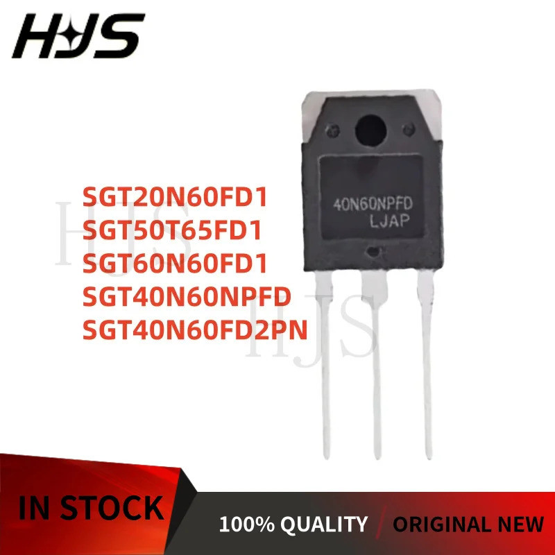 5 Chiếc SGT20N60FD1 SGT50T65FD1 SGT60N60FD1 SGT40N60FD2PN SGT40N60NPFD 20N60FD1 50T65FD1 60N60FD1 40