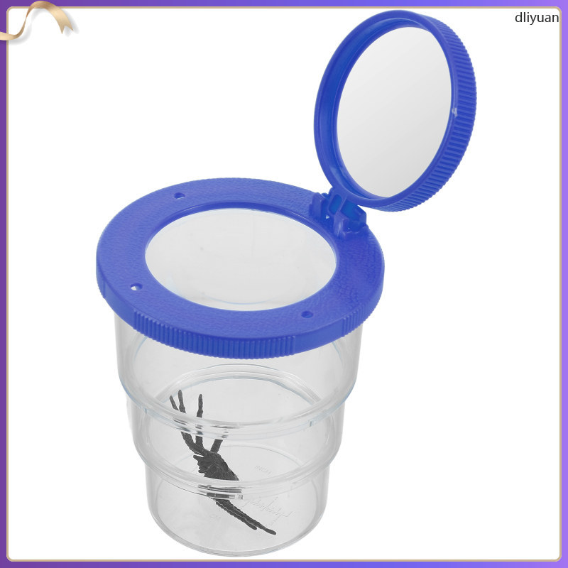 Bugs Jar Viewer Hộp côn trùng Kính lúp Bugs Hộp đựng côn trùng số lượng lớn Lồng cho trẻ em Khoa học