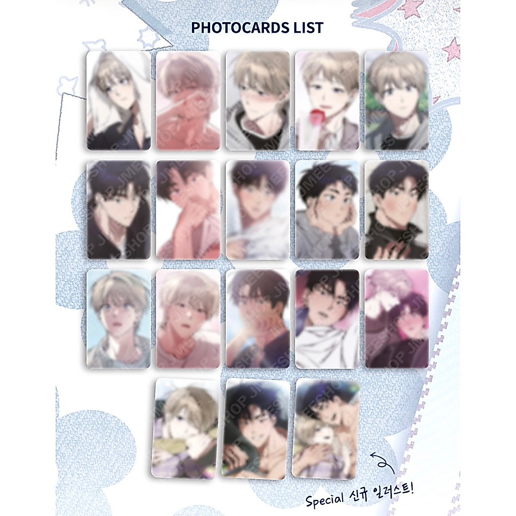 [SẴN] CARD PACK BL MANHWA BISCUIT - 비스킷