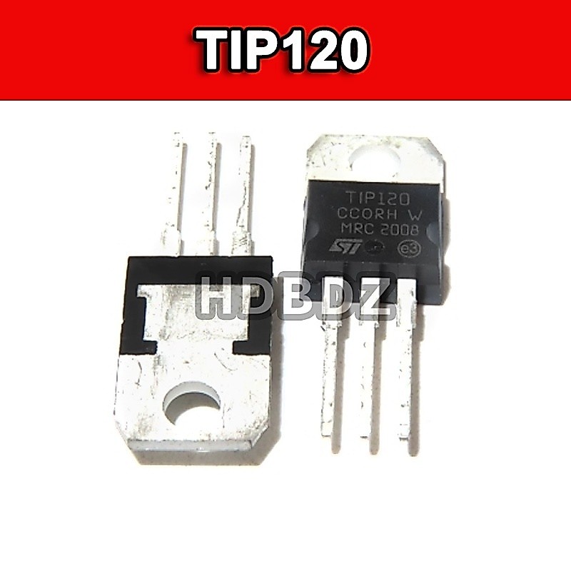 5~20PCS  TIP120 TO-220 Darlington NPN Điện Transistor Triode IC