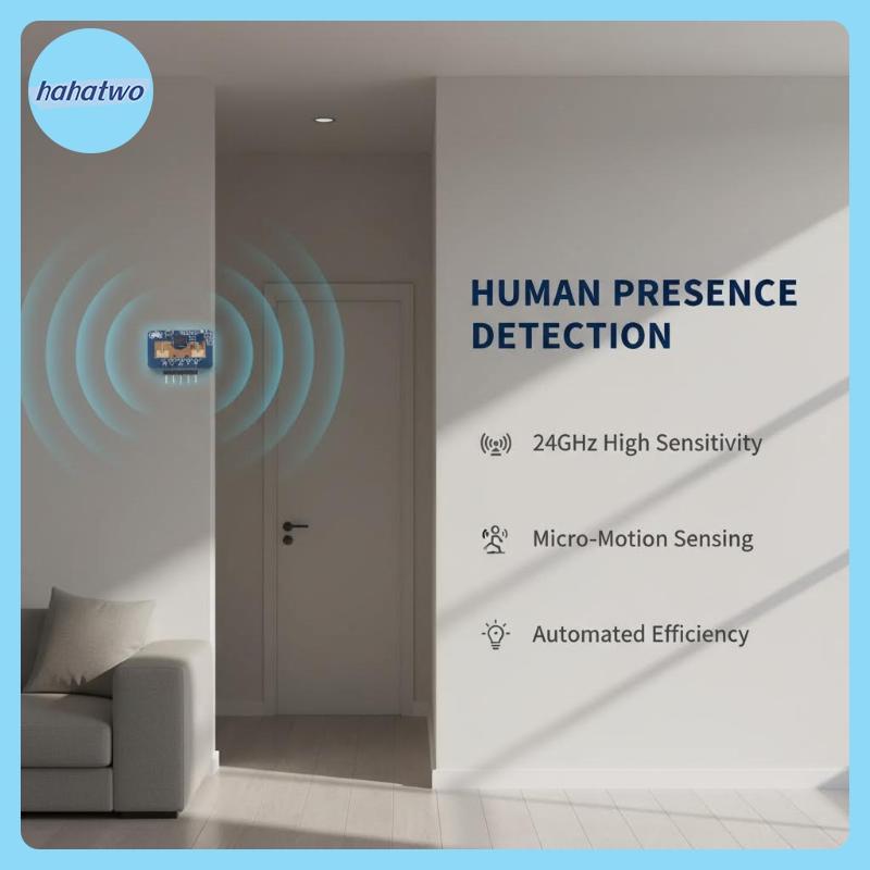 Ha LD2410C Mô-đun cảm biến 24GHz Mô-đun cảm biến radar hiện diện của con người FMCW LD2410 Mô-đun cả