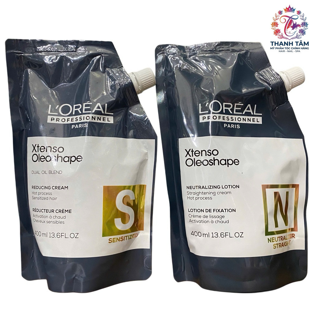Uốn nóng kỹ thuật số, ép duỗi LOREAL 400gx2 sóng xoăn bồng bềnh, ép thẳng mượt .TT