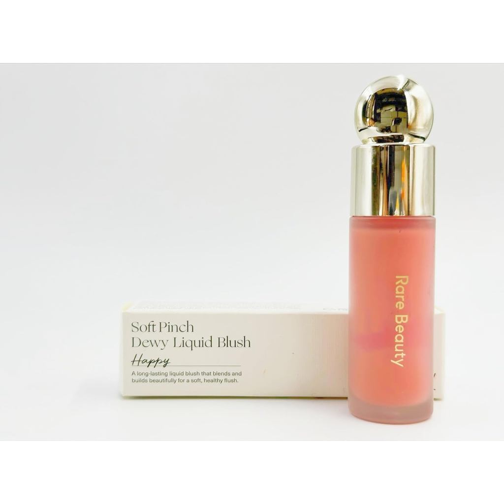 Rare Happy Face Soft & Pinch Liquid Blush, Beauty Cheek Face Blush (Happy, 0.25 fl.oz)