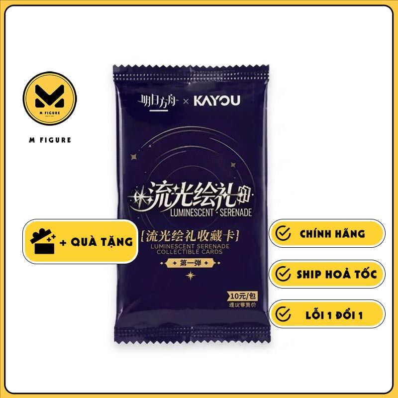 THẺ BÀI Arknights - Arknights x Kayou Luminescent Serenade - Collectible Cards - Vol. 1 (Kayou) PACK