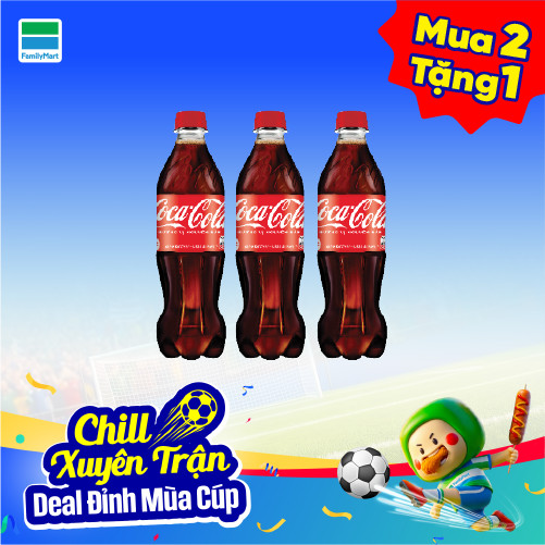 Mua 2 Tặng 1 Pepsi Cola Chai 600ml