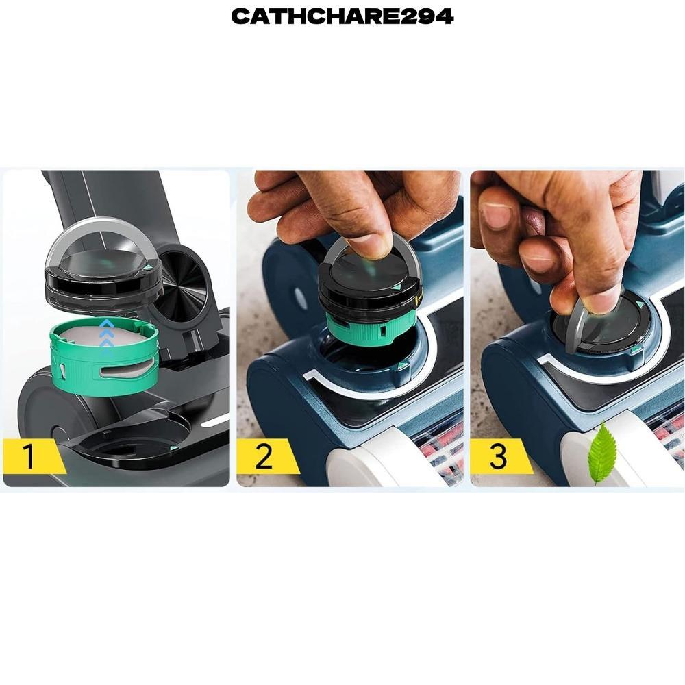 CATCHARE294 4 Hộp mực thay thế trung hòa mùi, Kẹp trong máy lọc không khí hộp mực nhỏ gọn, cho Shark