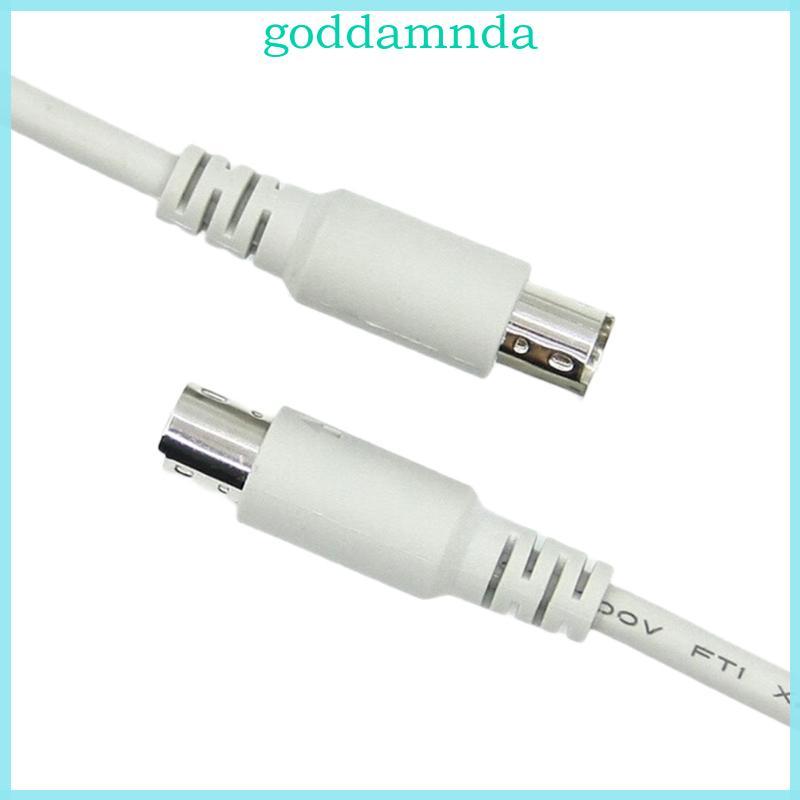 Cáp nối dài mạnh mẽ chuyên nghiệp GODD với đầu nối nam 8Pin DIN Cáp nối dài 8PIN để sử dụng âm thanh
