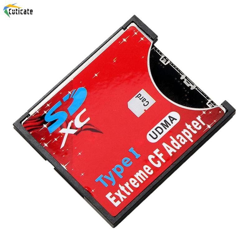 SD CF Card Adapter SD MMC CF Loại Flash Memory CF Card Adapter Cao Cho Máy Ảnh SLR