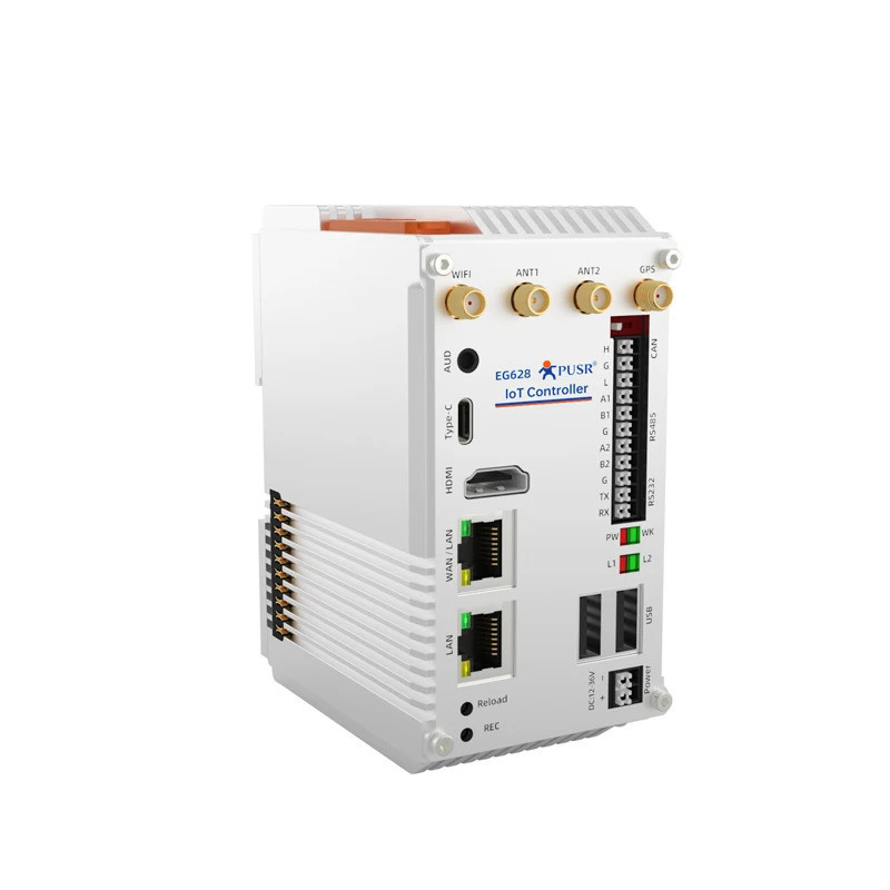 PUSR Industrial Computer Expandable Iot Controller Edge Computing Gateway PLC Programming Linux All-