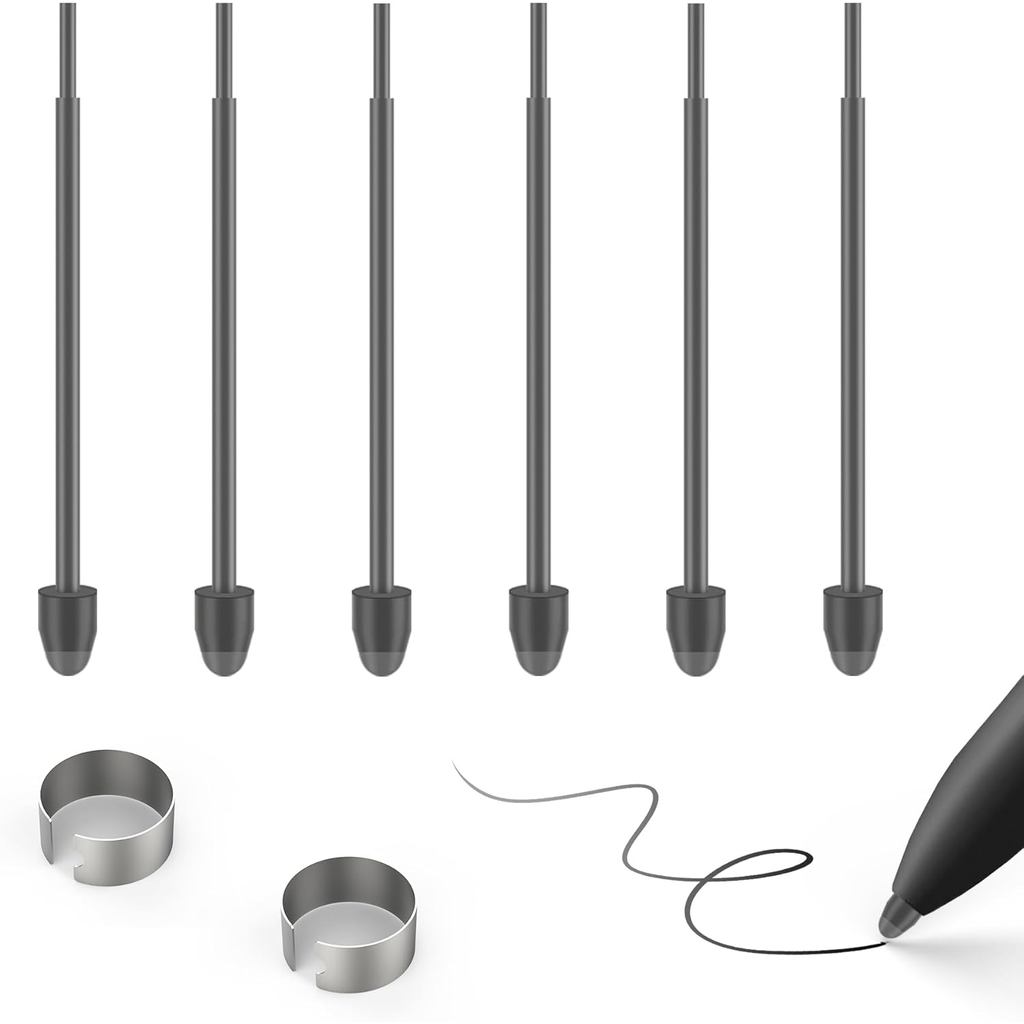 S Pen Pro Nibs / Mẹo Thay thế cho Samsung Galaxy z Fold 6 / 5 / 4 / 3 S Pen, Núm / Đầu + Kẹp + Dụng 