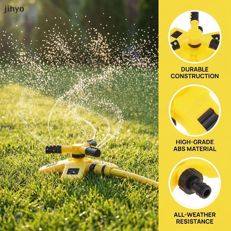 [jihyo] 360° Tưới cỏ tự động xoay - Hệ thống tưới vườn