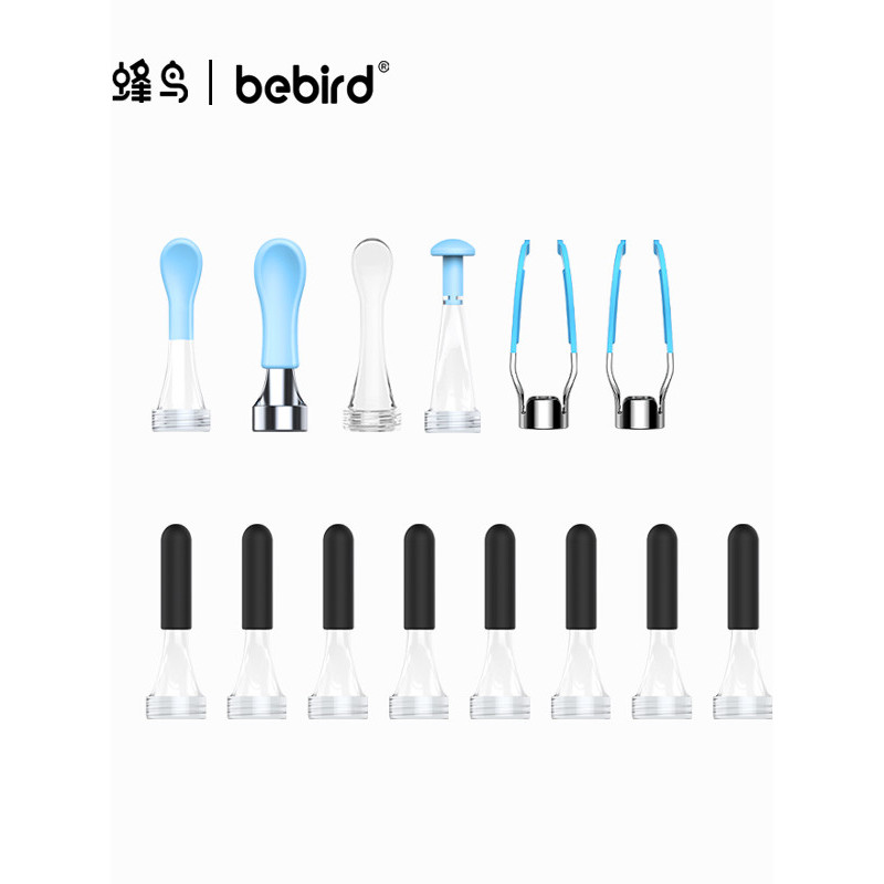 🔥Visual Ear Sticks Thay thế đầu thay thế đầu que lấy ráy tai dụng cụ vệ sinh tai tại nhà 3plus Visua
