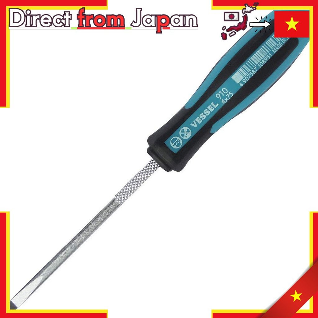 VESSEL Grip Driver Mega Drive Slim Shaft Driver