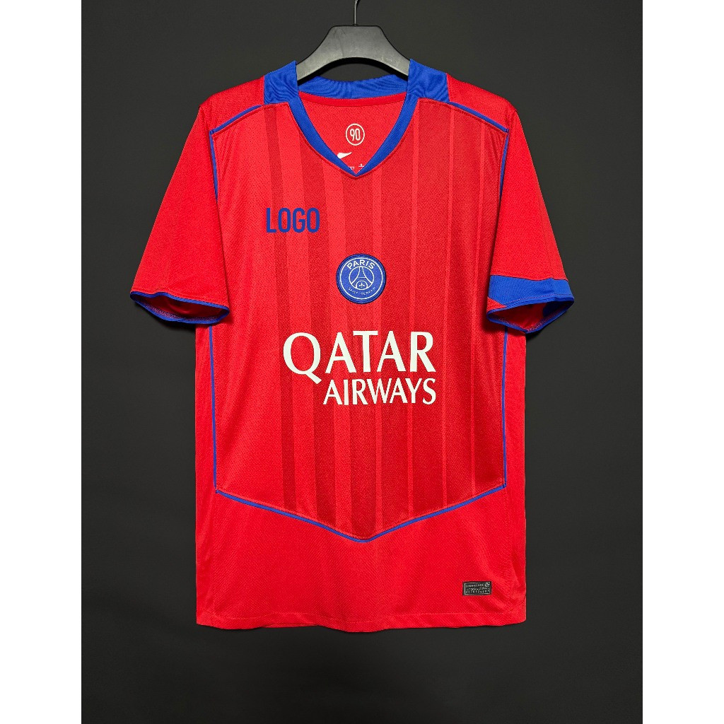 [QUẠT 1: 1] PARIS T90 ĐỎ FOOTBBALL UNIFORM 25 / 26