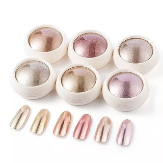 Set Tráng Gương 6 Hũ nail - manh219
