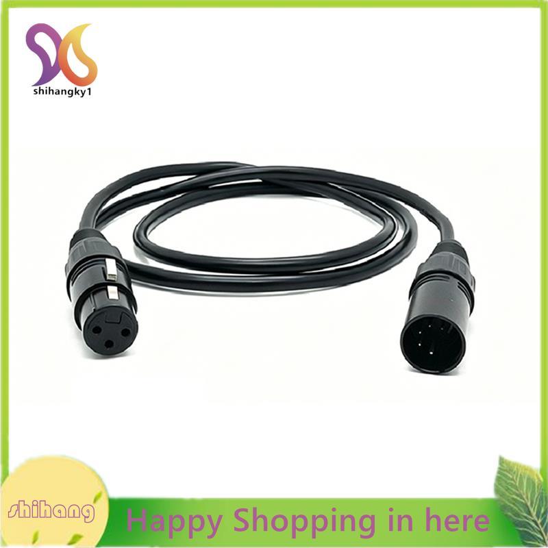 Cáp XLR 5-PIN DMX512 DMX512 Cáp tín hiệu chiếu sáng sân khấu Thiết bị DJ Đầu nối XLR DMX512 Dây nối 