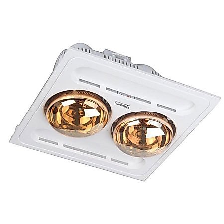 Đèn sưởi nhà tắm âm trần Kottmann K9S 2 bóng, 550W, 2-4m2, công tắc, Bảo hành 3 năm chính hãng