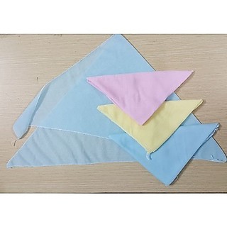 Sét 10 chiếc Tã chéo sơ sinh trơn màu