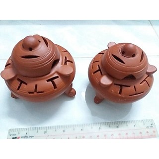 Lư gốm đốt trầm gốm chuẩn Bát Tràng