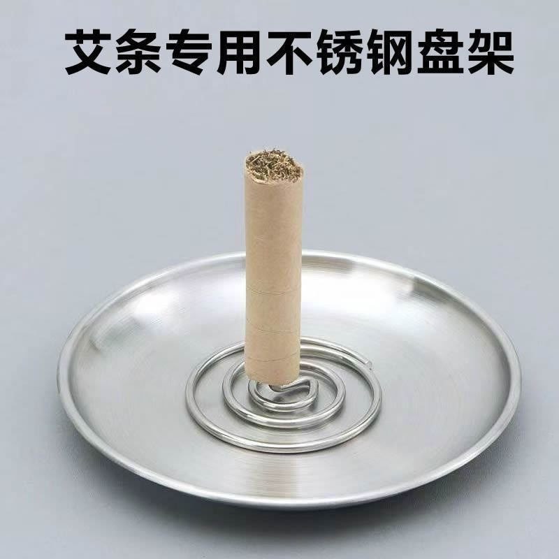 Thép không gỉ Giun Gỗ Giun Đế Khay Lớn Chèn Ngải Cứu Cột Thép Không Gỉ Giun Fixer Kim Cố Định Móc 7.