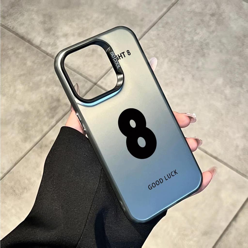 Số 8 Jane Thích hợp iPhone 17pro 8 Janeường hợp điện thoại 16 màu bạc 1514 chống ngã