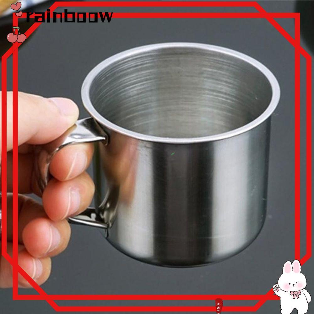 RAINBOW 200ml Cốc Di Động Trà Uống Tumbler Pint Thép Không Gỉ
