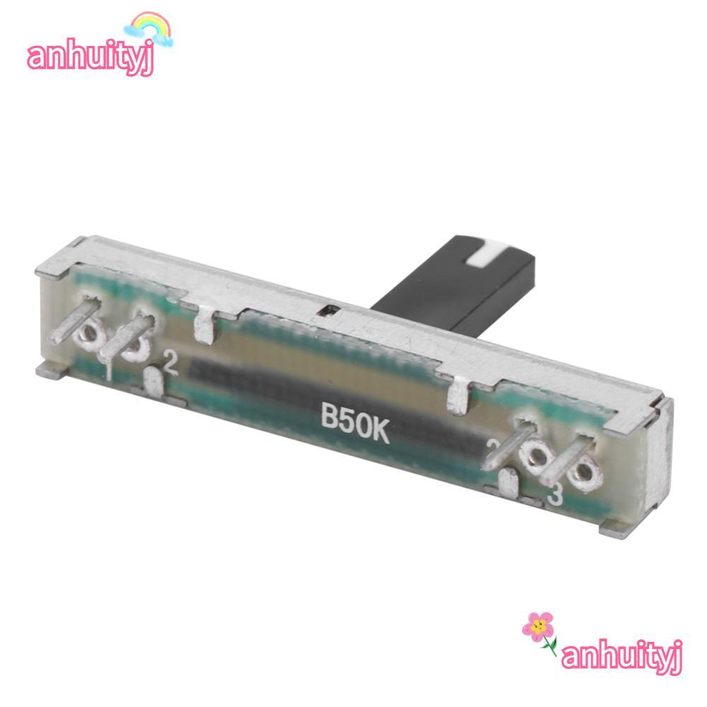 ANHUITYJ 10 Chiếc Slide Potentiometer, Slide Siding Nhiều Màu B50K Potentiometer, Cao Cấp B50K Slide