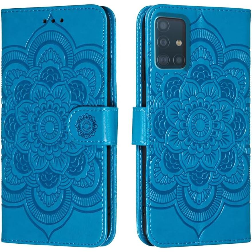 Dành Cho Samsung Galaxy A51 5G A516U Ví Đựng Thẻ Chân Đế Từ Tính Da Mềm Lật Gấp Cho Samsung A51 5G C