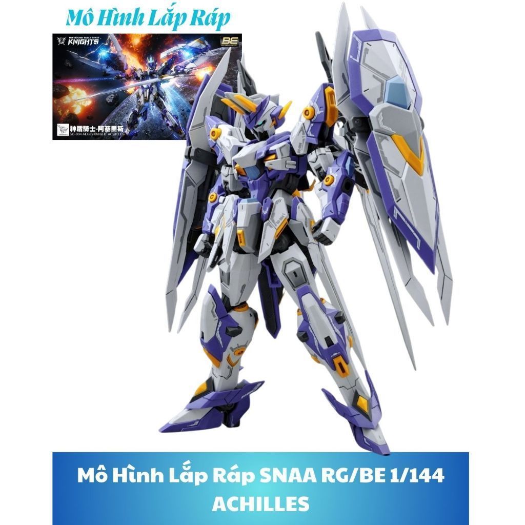 Mô Hình Lắp Ráp SNAA RG/BE 1/144 ACHILLES – Plastic Model Chi Tiết Cao - GundamPromax