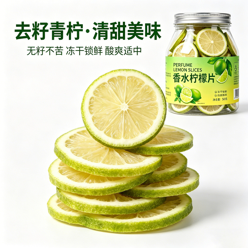 Nước Hoa Trà Thay Thế chanh 50g Đóng Chai chanh Lát Nước Hoa Đông Khô Lát chanh Không Hạt Không Đắng