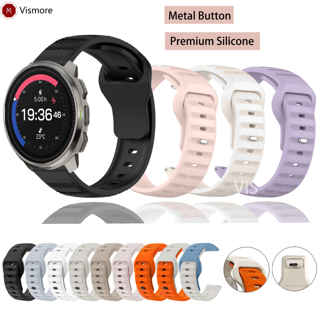 Dây đeo silicon mềm cho SUUNTO Run Race 9 5 3 Peak DLC / PRO SUUNTO RACE / VERTICAL / OCEAN / Fitnes