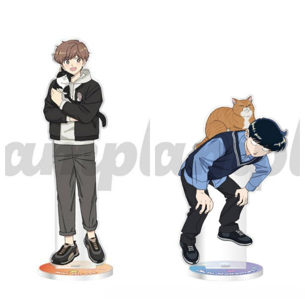 Ganbare Nakamura Kun Cat Acrylic Đứng Nakamura Okuto Hirose Aik Hình Hiển Thị Đi Cho Nó Nakamura Ani