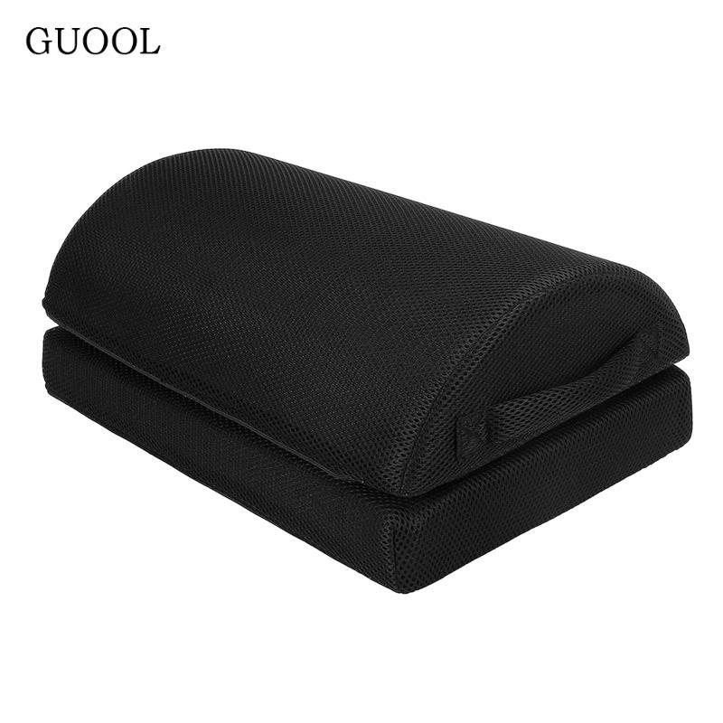 Memory Foam Ergonomic Footrest Foam Cushion Leg Clearance Half Moon Gối