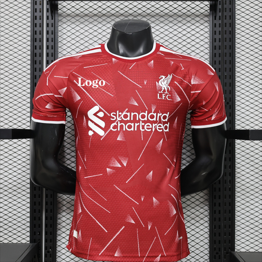 26 / 27 LFC Câu lạc bộ bóng đá Liverpool Home Premium Jersey Player Edition - Tên & Số tùy chỉnh, Áo