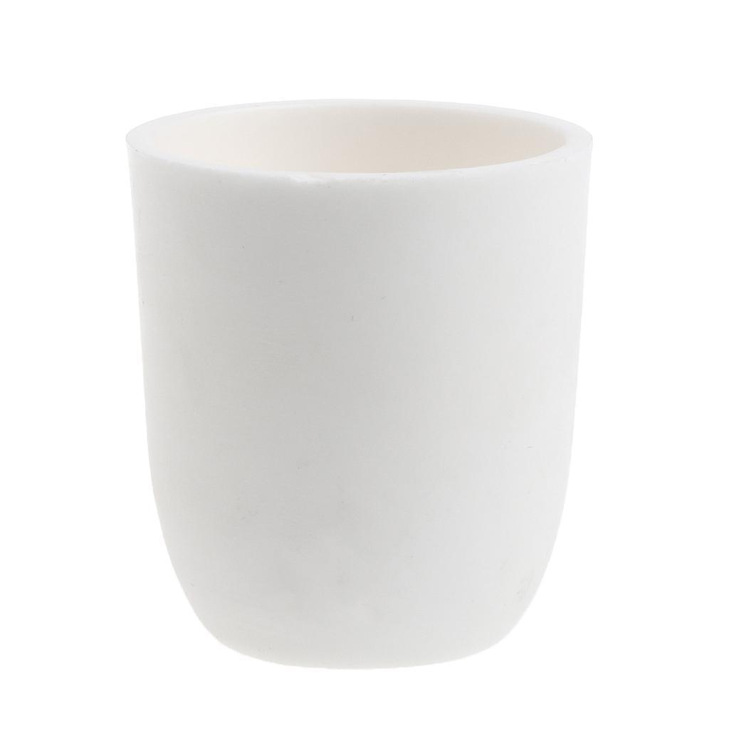 99% Al2O3 Alumina Phòng thí nghiệm hình trụ Nồi nấu chảy Bình chứa 20ml -150ml