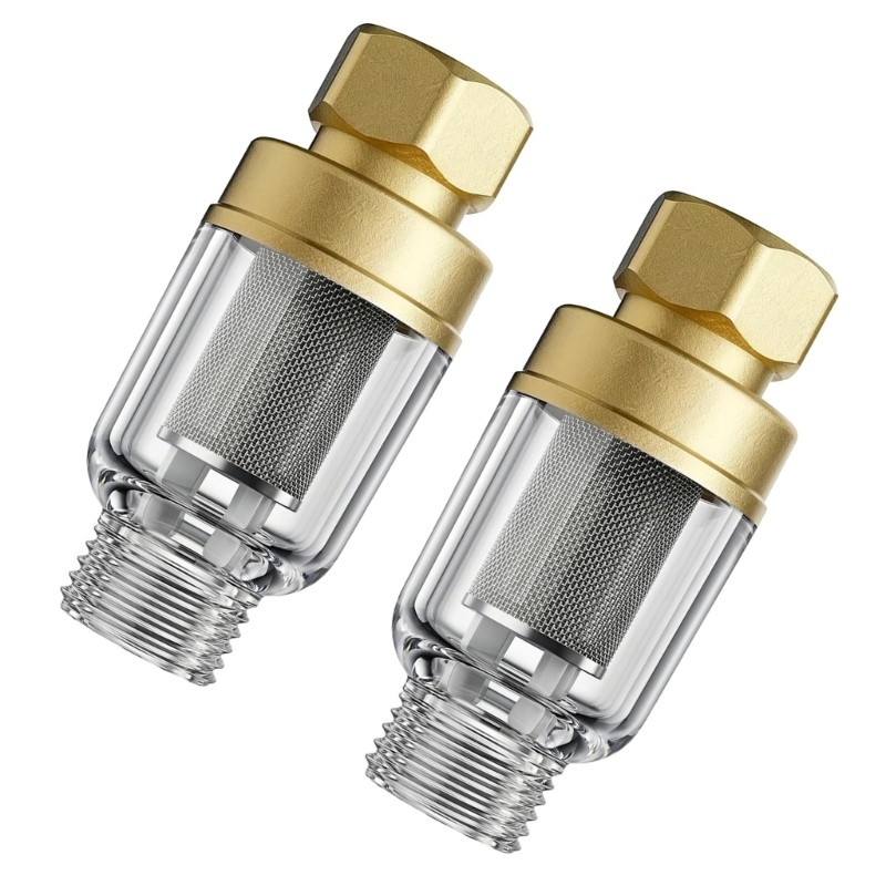 HAI Clear Housing Bộ lọc nước trầm tích 2 gói với trung tâm màn hình có thể giặt được và thiết kế ph