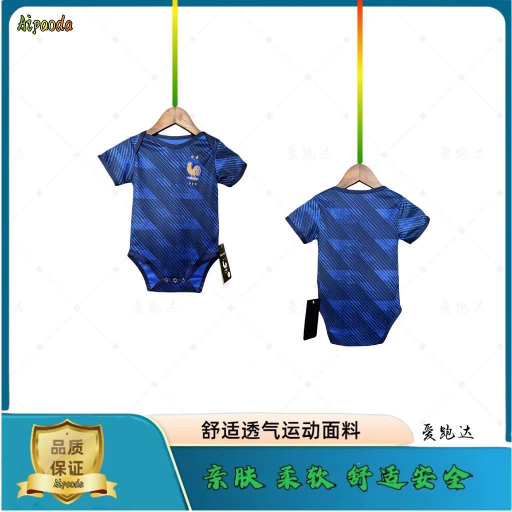 2627 Manchester Đồng Phục Bé Bò Quần Áo Bé Onesie Tay Ngắn Onesie 0-18 Tháng Sơ Sinh