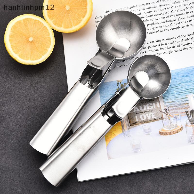 Ice Cream Scoops thép không gỉ Ice Cream Digger không dính trái cây Ice ball maker dưa hấu Ice Cream