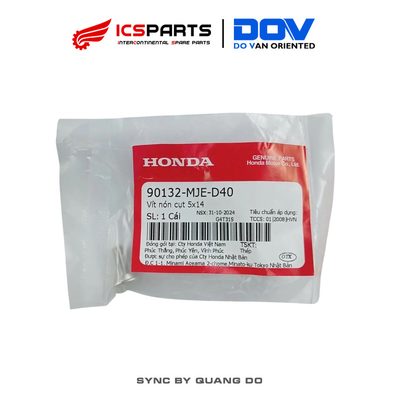 Vít 5X14 HONDA Winner (90132MJED40)