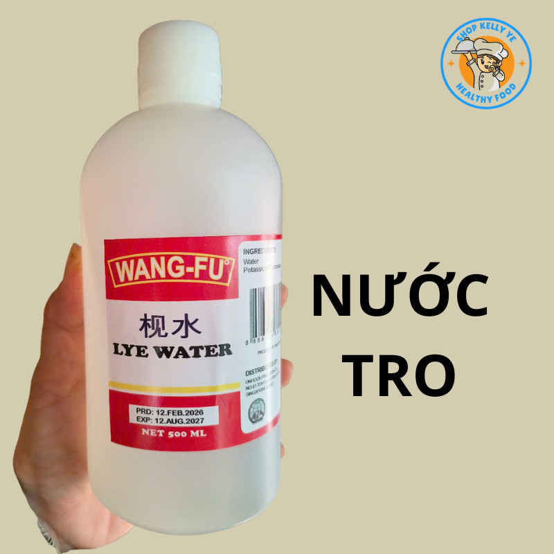 Nước tro tàu singapore hiệu Wang Fu 500ml/ chai - Nước tro chuyên dùng cho thực phẩm an toàn vệ sinh