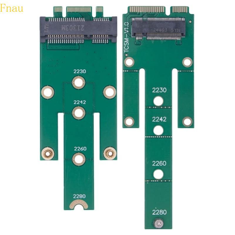 Fnau M 2 NGFF SSD Nam Bộ Chuyển Đổi NGFF Sang MSATA Nam MSATA Sang NGFF Chuyển Đổi Thẻ Cho 2230 2242