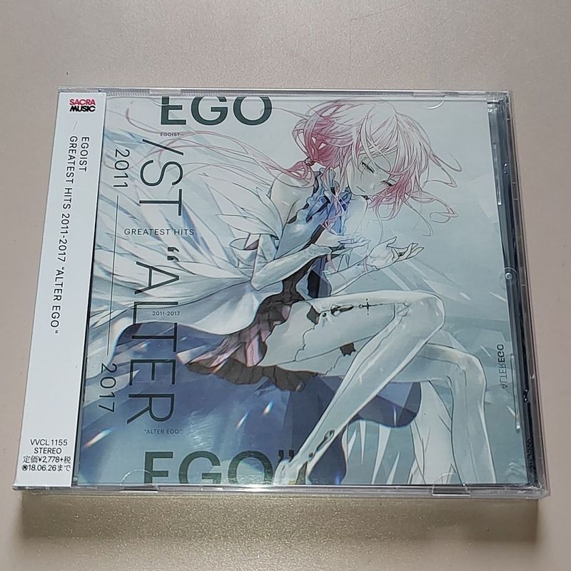 EGOIST GREATEST HITS 2011-2017 ALTER EGO CD 8-10-18