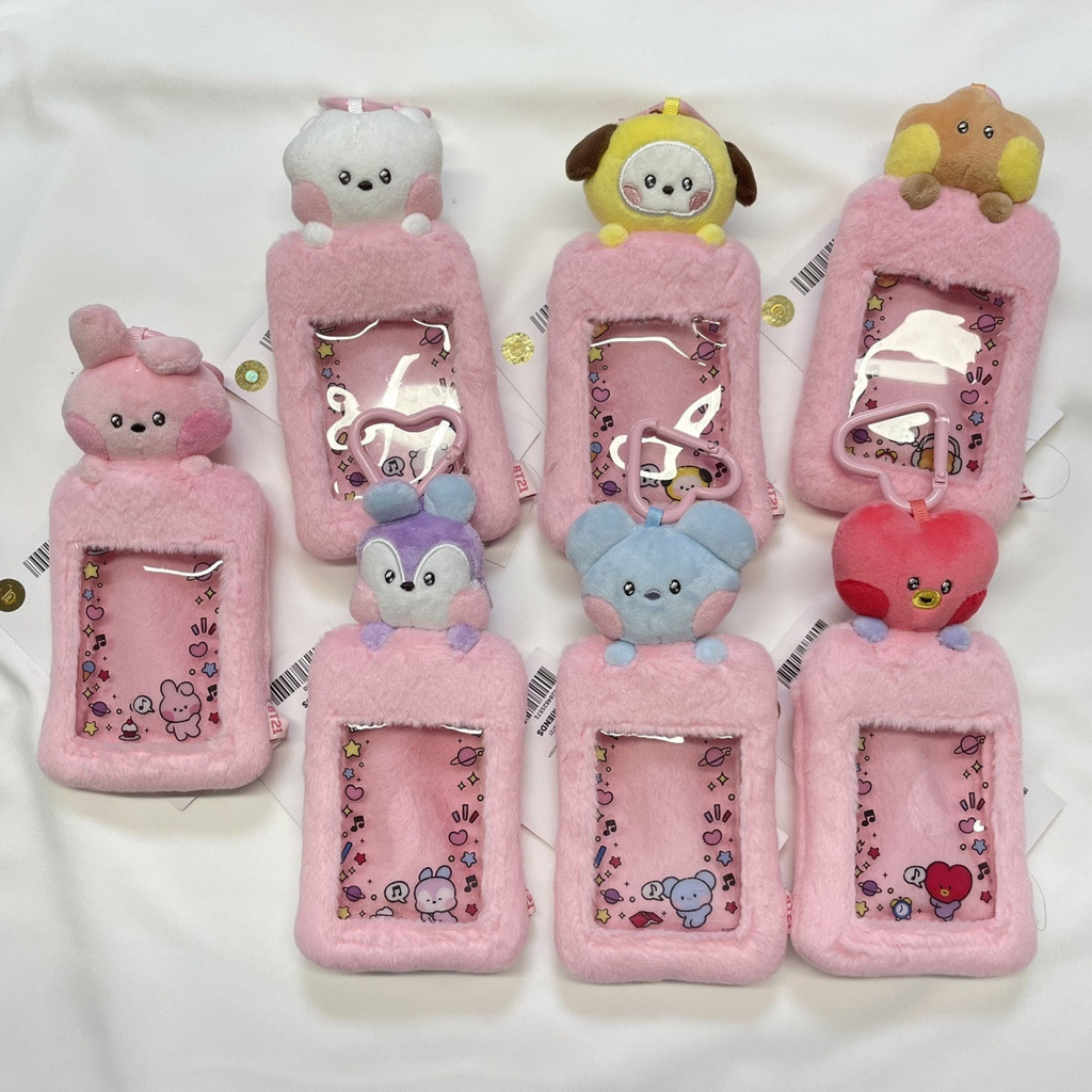 BT21 TATA V Sang Trọng PVC Đựng Thẻ Photocard Jimin Chimmy Tay Bảo Vệ