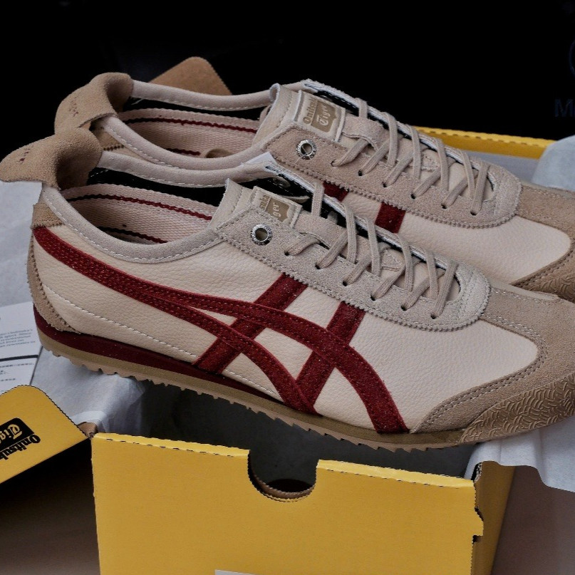 Best Quality - Giày Sneaker Mãnh Hổ Tiger MEXICO 66 SD VIN Beige Beet