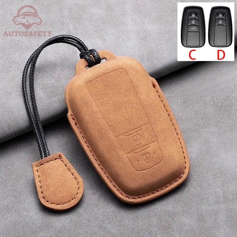 Hộp đựng chìa khóa ô tô bằng da cho Toyota Camry Corolla Cross Avalon Altis Chr Corolla Cross GR Spo